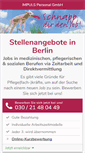 Mobile Screenshot of med-jobs-berlin.de